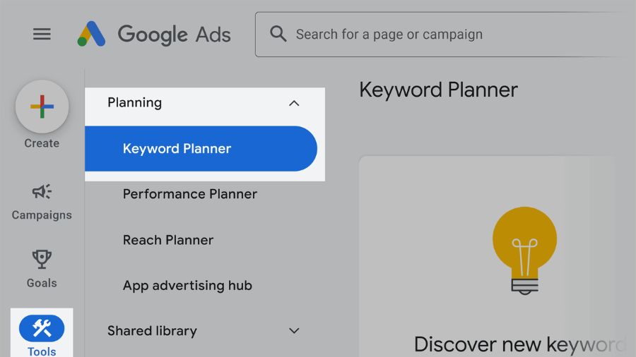 เริ่มต้นเข้าใจ Google Keyword Planner